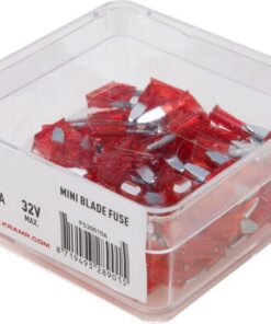 Mini blade fuse 10A 32V red (x50)