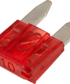 Mini blade fuse 10A 32V red (x50)