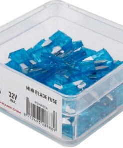 Mini blade fuse 15A 32V blue (x50) 5 Mini blade fuse 15A 32V blue (x50)