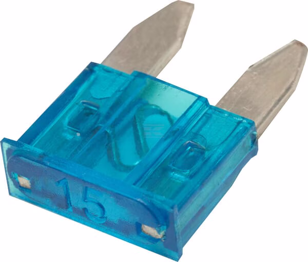 Mini blade fuse 15A 32V blue (x50) 3 Mini blade fuse 15A 32V blue (x50)