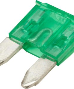 Mini blade fuse 30A 32V green (x50)