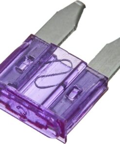 Mini blade fuse 3A 32V purple (x50) 6 Mini blade fuse 3A 32V purple (x50)