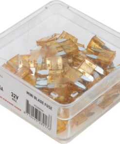 Mini blade fuse 5A 32V light brown (x50)