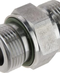Racor macho 20S x 3/4" BSP WD acero inox.
