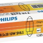 Bombilla Convencional C10W 12V 10W SV8.5 Philips
