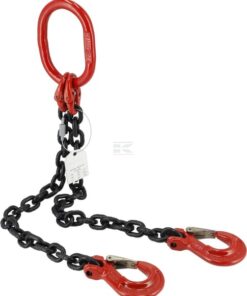 Suspensión de cadena 2 patas, 1m, 10mm