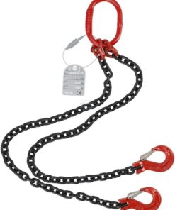 Suspensión de cadena 2 patas, 1m, 6mm
