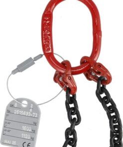 Suspensión de cadena 2 patas, 1m, 6mm