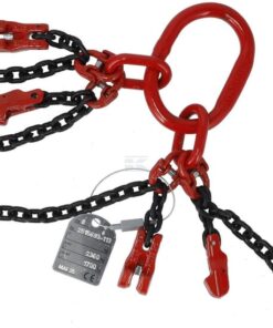 Suspensión de cadena 4 patas, 2m, 6mm