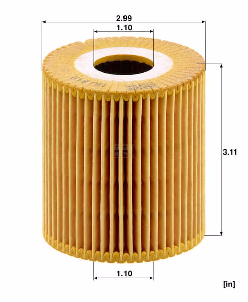 Filtro de aceite sin metal 3 Filtro de aceite sin metal
