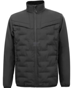 Chaqueta térmica negra, XS