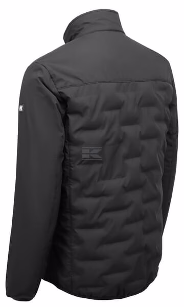 Chaqueta térmica negra, 2XL 12 Chaqueta térmica negra, XS