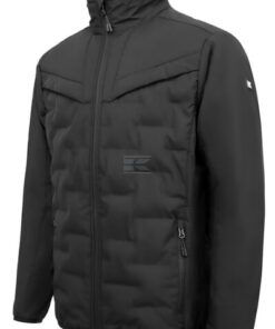 Chaqueta térmica negra, 2XL 27 Chaqueta térmica negra, XS