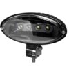 Luz de trabajo LED, 80W, 8000lm, ovalada, 10/30V, 170x127x79mm, enchufe 9006, inundación