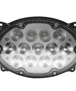 Luz de trabajo LED, 65 W, 7200 lm, ovalada, 10/30 V, 180 x 120 x 90 mm, enchufe H9, inundación 7 Luz de trabajo LED, 65 W, 7200 lm, ovalada, 10/30 V, 180 x 120 x 90 mm, enchufe H9, inundación