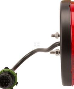 Piloto trasero multifunción LED, redondo, 12-24V, Ø140mm, 7 polos, Kramp 10 Piloto trasero multifunción LED, redondo, 12-24V, Ø140mm, 7 polos, Kramp