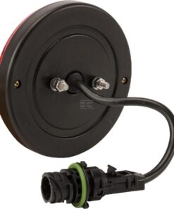 Piloto trasero multifunción LED, redondo, 12-24V, Ø140mm, 7 polos, Kramp 11 Piloto trasero multifunción LED, redondo, 12-24V, Ø140mm, 7 polos, Kramp