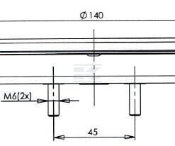 Piloto trasero multifunción LED, redondo, 12-24V, Ø140mm, 7 polos, Kramp 15 Piloto trasero multifunción LED, redondo, 12-24V, Ø140mm, 7 polos, Kramp