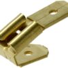 Terminal de crimpado, doble, 6.4x0.8mm (100 uds.)