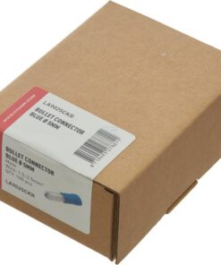 Conector bala macho, azul, 1,5-2,5mm² Ø5mm (100x)