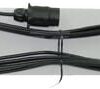 Placa luminosa 12 V, cable de 12 m, enchufe de 7 clavijas 2 Placa luminosa 12 V, cable de 12 m, enchufe de 7 clavijas