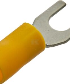 Fork terminal, yellow, 4-6mm² diameter 5.3mm (50x)