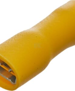 Terminal hembra, amarillo, 4-6mm² 6.4x0.8mm (50 uds.)