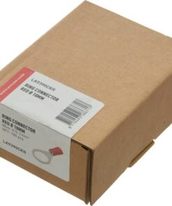 Conector de anillo, rojo, 0.5-1mm² Ø10mm (100 uds.)