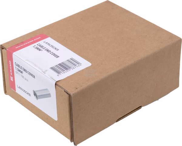 Puntera hueca extremo cable 1.5 mm² (100 uds.) 3 Puntera hueca extremo cable 1.5 mm² (100 uds.)