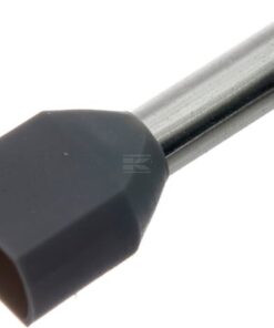 Terminal cubre cable, gris, 4mm² (100 uds.)