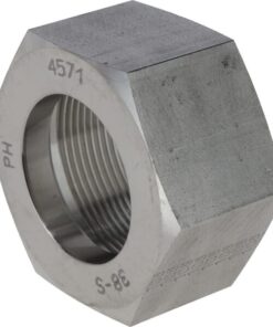 Tuerca 38S M52x2 acero inox.