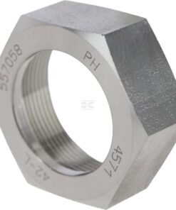 Tuerca 42L M52x2 acero inox.