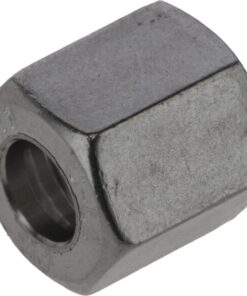 Tuerca 6LL M10x1 acero inox.