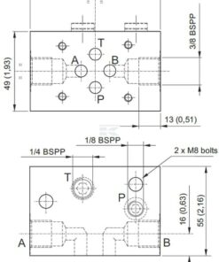 Colector modular MPP Cetop 03