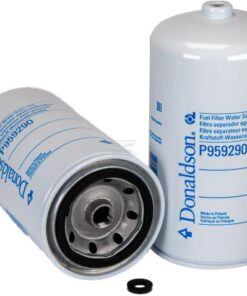 Filtro de combustible, separador de agua giratorio
