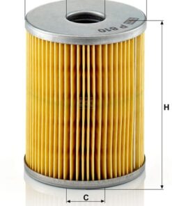 Filtro de combustible