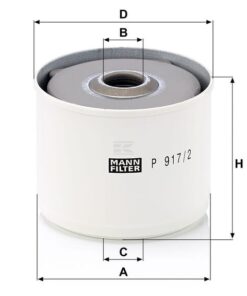 Filtro de combustible