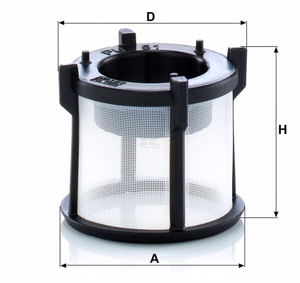 Filtro combustible sin metal 3 Filtro combustible sin metal