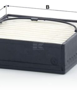 Filtro combustible sin metal