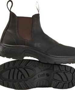 Botas de seguridad Chelsea Dealer, marrón oscuro, 795 Hercules, talla 38, Rossi
