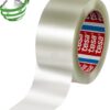 Cinta de embalaje PET PCR 90% de bajo ruido, 100 m x 50 mm, transparente