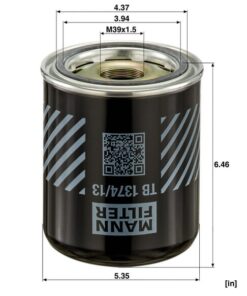 Secador de aire para el sistema de frenos neumáticos