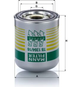 Secador de aire para el sistema de frenos neumáticos