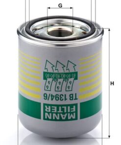 Secador de aire para el sistema de frenos neumáticos