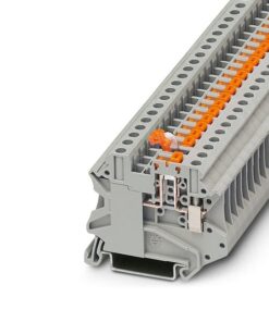 Knife-disconnect terminal block