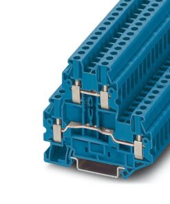 Double-level terminal block