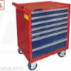 Caja de herramientas con ruedas y 7 cajones