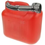 Bidón combustible de plástico rojo 5L