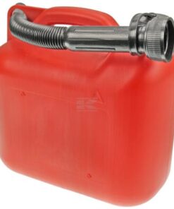 Bidón combustible de plástico rojo 5L