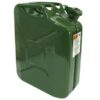 Depósito para gasolina - metal verde